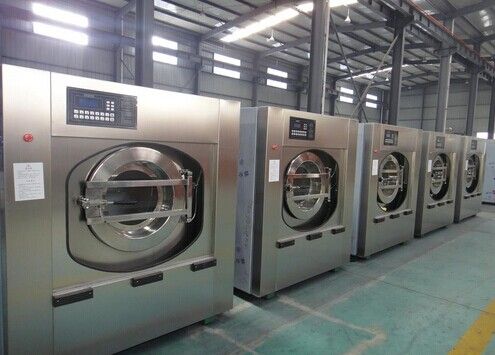 梅州工业洗衣机与自动熨平机配套使用，适用于客房床单、被面、餐